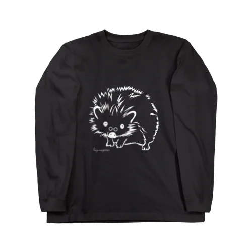 ハリネズミ ヒゲメガネ Long Sleeve T-Shirt