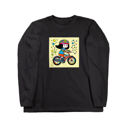 自転車大好きスィ～０５ Long Sleeve T-Shirt