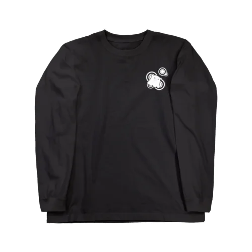 メンダコデザインロングスリーブTシャツ (メンダコ小さめ) Long Sleeve T-Shirt