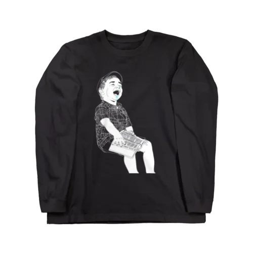 読書の子（濃色生地用） Long Sleeve T-Shirt