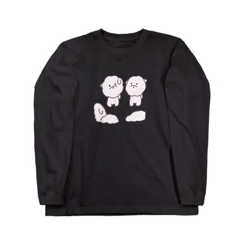 ふわもち犬の集い(井戸端会議) Long Sleeve T-Shirt