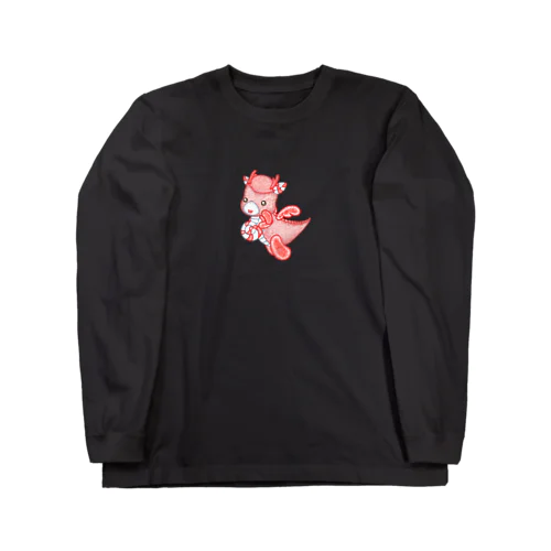 キャンディードラゴン　赤 Long Sleeve T-Shirt