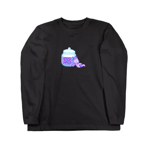 キャンディードラゴン　紫 Long Sleeve T-Shirt