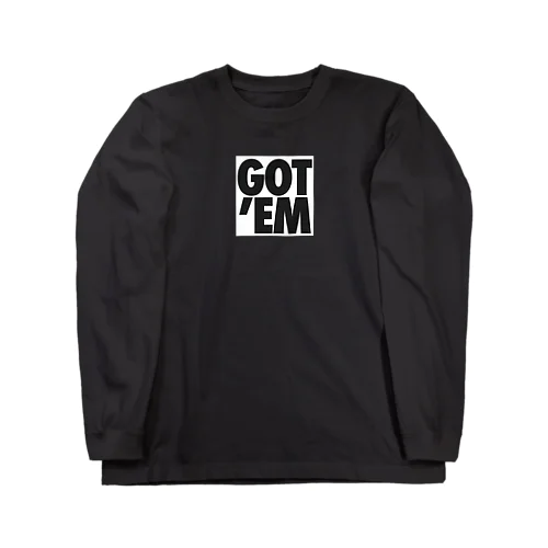 GOT' EM BOX LOGO Long Sleeve T-Shirt