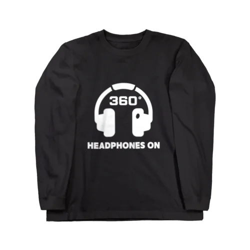 HEADPHONES ONグッズ ロングスリーブTシャツ