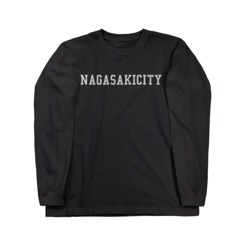 Nagasakicity white Long Sleeve T-Shirt