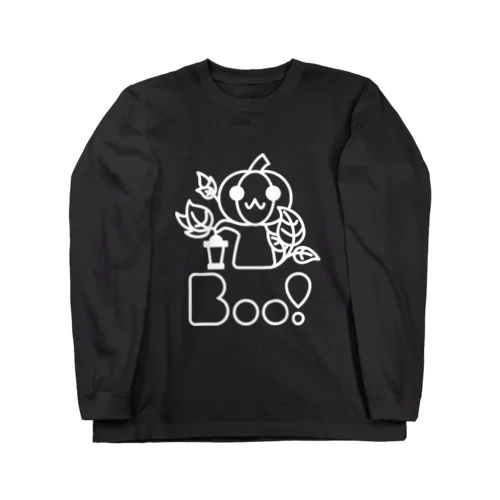 Boo!(ジャックオーランタン) ロングスリーブTシャツ