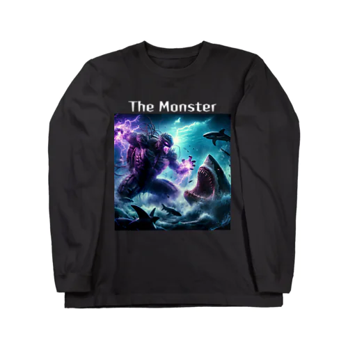 Monsterウミガメ ロングスリーブTシャツ