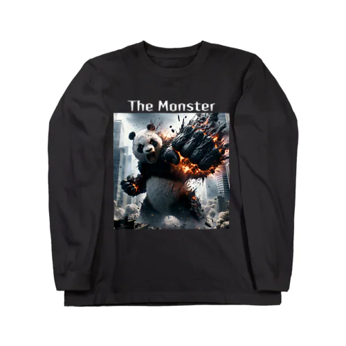 Monsterパンダ Long Sleeve T-Shirt