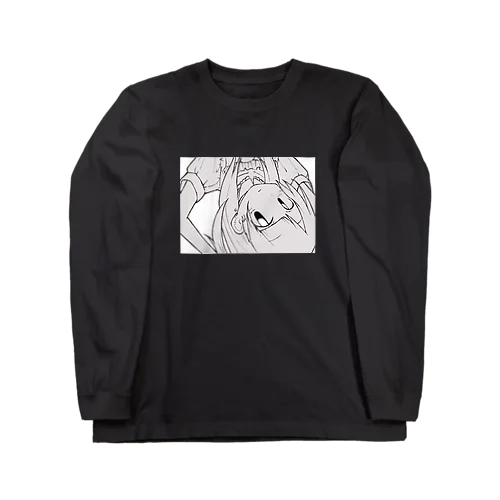 さかさまメイド女の子 Long Sleeve T-Shirt