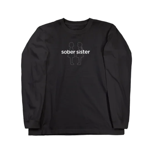 sober sister ghost ロングスリーブTシャツ