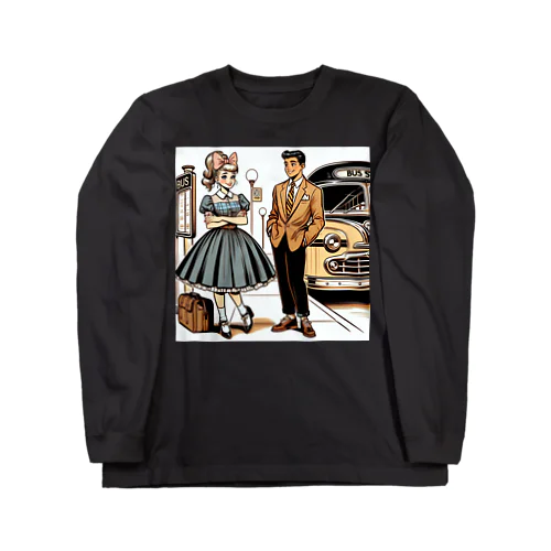 恋するバスストップ　Ken &Marie Long Sleeve T-Shirt