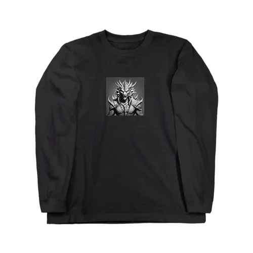 ドラゴン 鉛筆画03 Long Sleeve T-Shirt