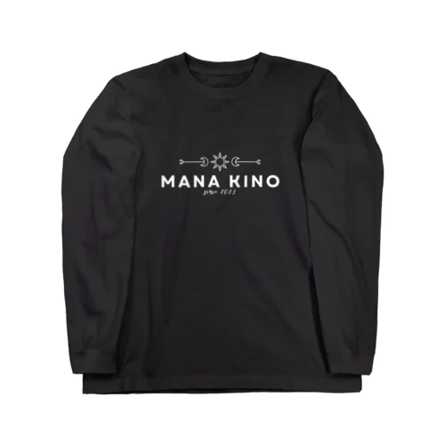 MANA KINO ロゴ｜MANA KINO Long Sleeve T-Shirt