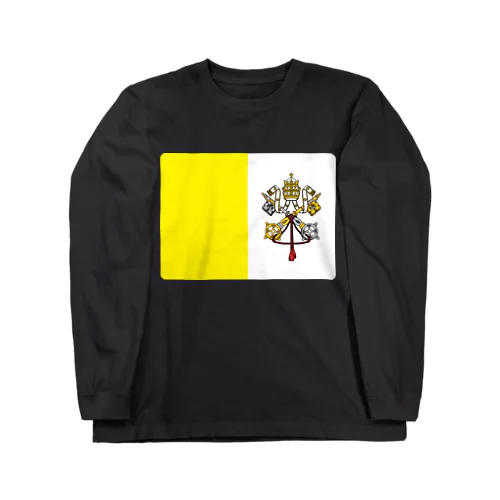 バチカンの国旗 Long Sleeve T-Shirt