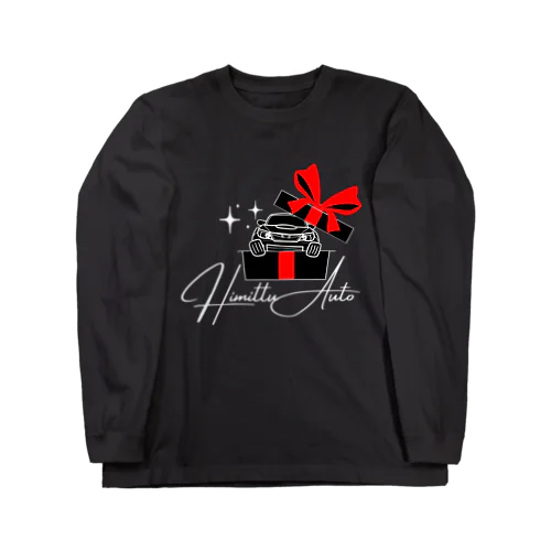 黒Himittu_AutoロゴVer Long Sleeve T-Shirt