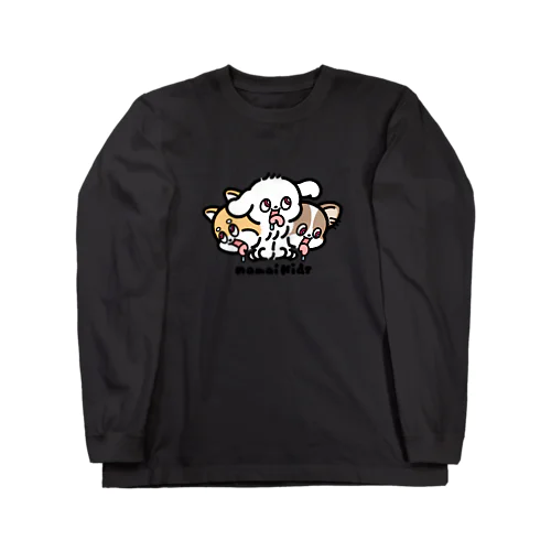 ケルベロスとロゴ（カラー） Long Sleeve T-Shirt