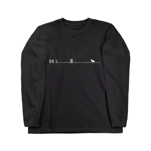 88.2% Wolf dark Long Sleeve T-Shirt