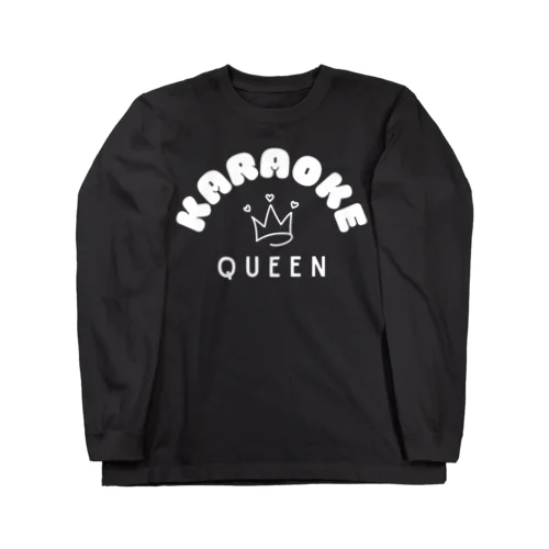 Karaoke Queen ロングスリーブTシャツ