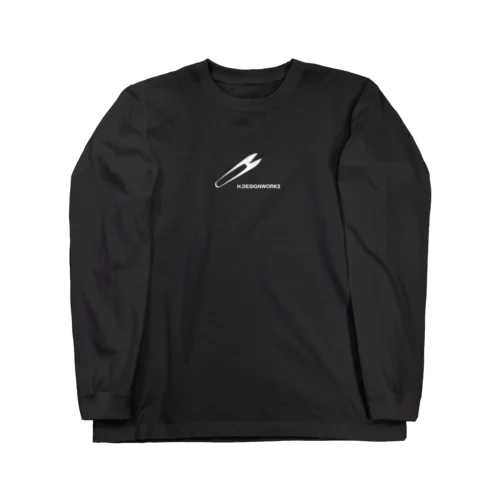 和鋏シロ Long Sleeve T-Shirt