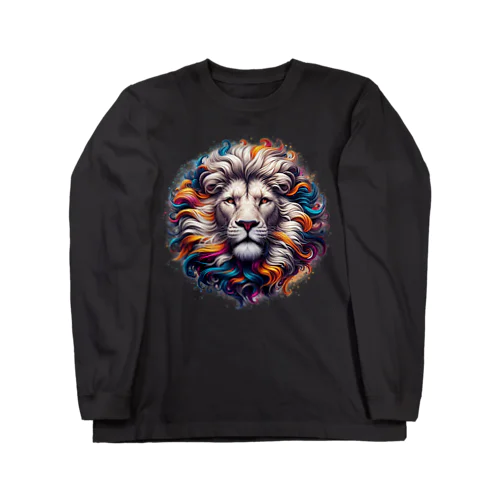 LION　face１ ロングスリーブTシャツ