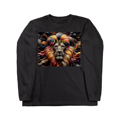 LION　face２ ロングスリーブTシャツ