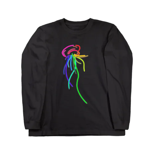 ネオンジェリーフィッシュ Long Sleeve T-Shirt