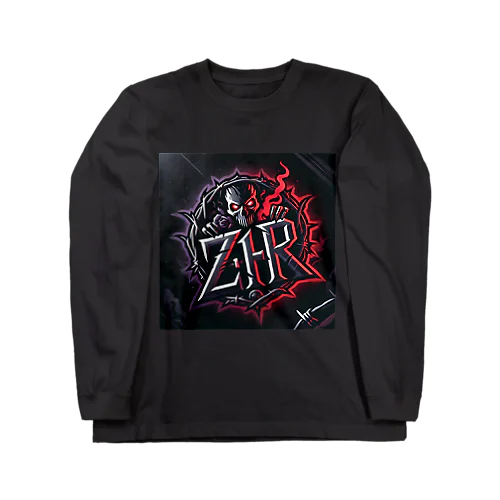 「Z1-R」ゴシックダークロゴ ロングスリーブTシャツ