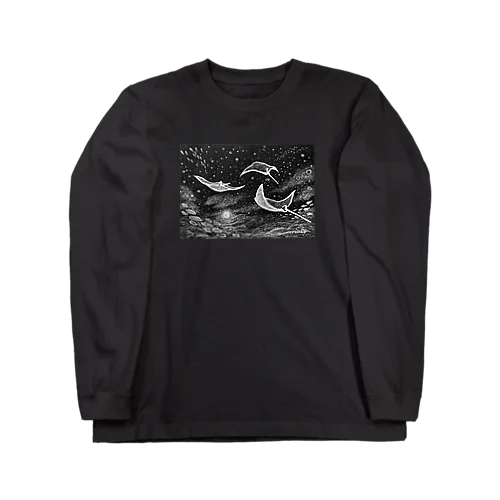 fly　(塩水アートデザイン) Long Sleeve T-Shirt