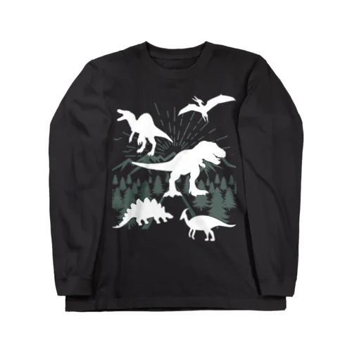 恐竜の世界 Long Sleeve T-Shirt