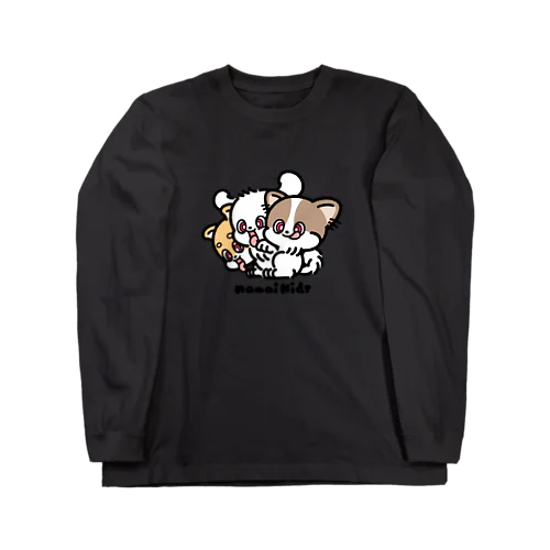 ケルベロスとロゴ II（カラー） Long Sleeve T-Shirt