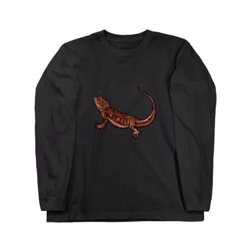 フトアゴヒゲトカゲグッズ Long Sleeve T-Shirt