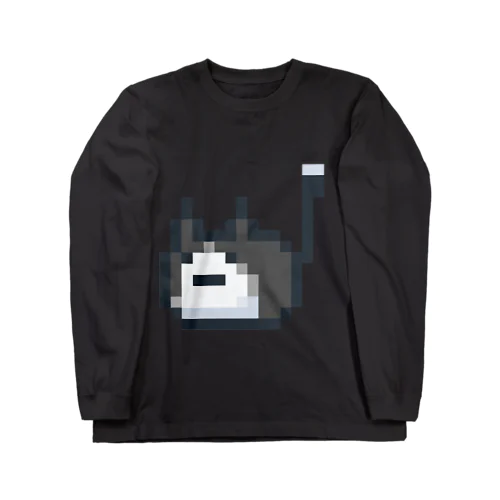 ハチワレねこさんドット（ファビコン）  Long Sleeve T-Shirt