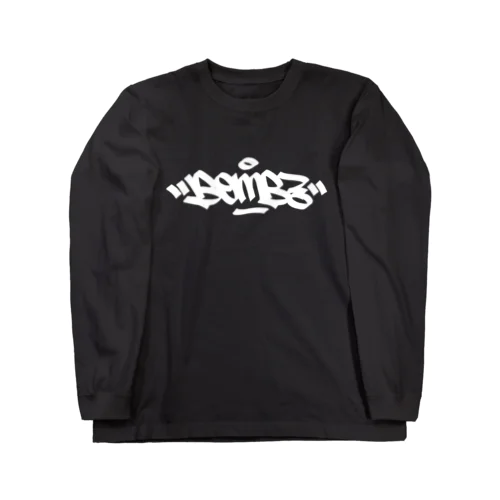 ホワイトBombタグ Long Sleeve T-Shirt