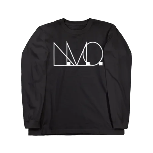 L.M.O.ロゴ(白) Long Sleeve T-Shirt