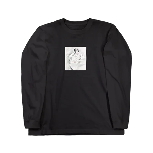 "Child Leaning on His Elbow" L/S Tee ロングスリーブTシャツ