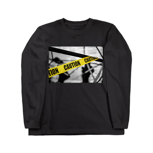 Caution Long Sleeve T-Shirt