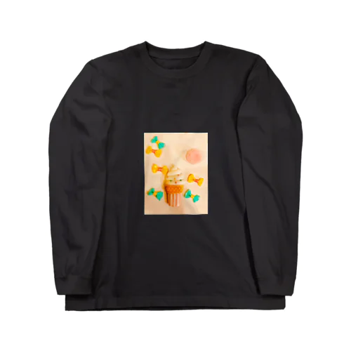 ソフトクリーム＆リボンちゃん Long Sleeve T-Shirt