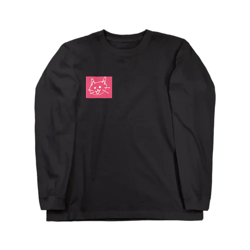 イカれた猫 Long Sleeve T-Shirt