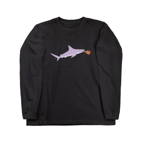 プロポーズへ向かうおサメさん Long Sleeve T-Shirt