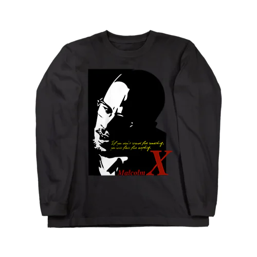 MALCOLM X ロングスリーブTシャツ