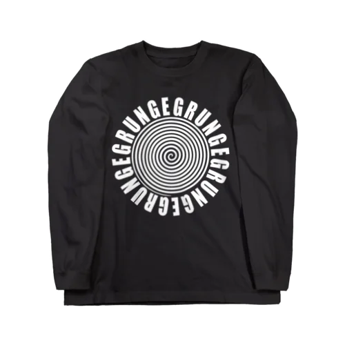 Grunge Circle (White ver) Long Sleeve T-Shirt