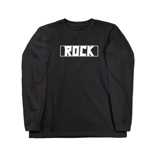 BOX ROCK BLACK Long Sleeve T-Shirt