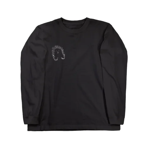 かなだやまあらし白 Long Sleeve T-Shirt