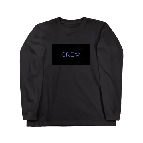 CREWロゴ Long Sleeve T-Shirt