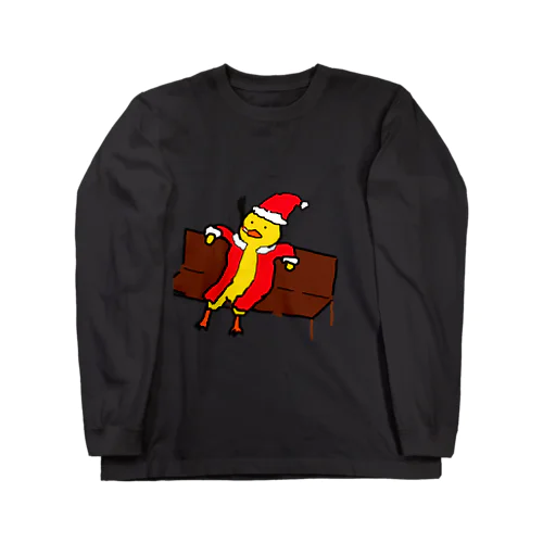 やさぐれサンタ Long Sleeve T-Shirt