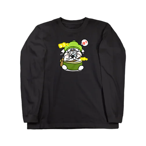 もち吉(仮)のうまっうまなグッズ ロングスリーブTシャツ