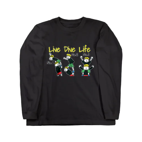 Live Dive Life ロンT ロングスリーブTシャツ