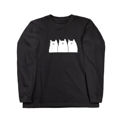 1匹だけまゆげアルパカロンＴ Long Sleeve T-Shirt