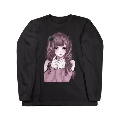 地雷女ちゃん Long Sleeve T-Shirt